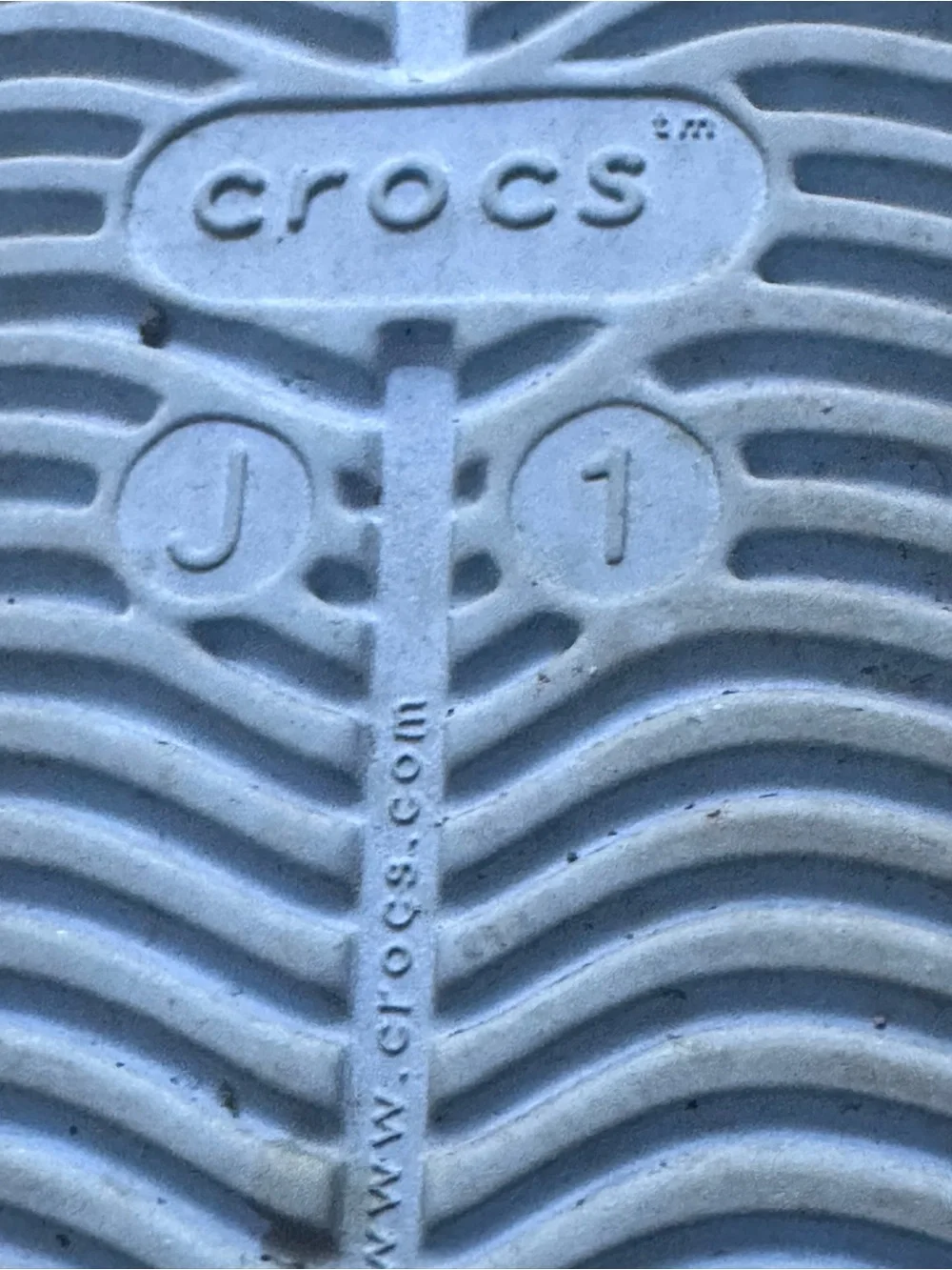 Crocs Kids Girl’s J1 Blue Floral Clogs Dino Jibbitz Charms Lightweight Slip On